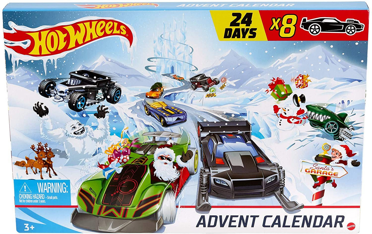 hot wheels 2019 advent calendar