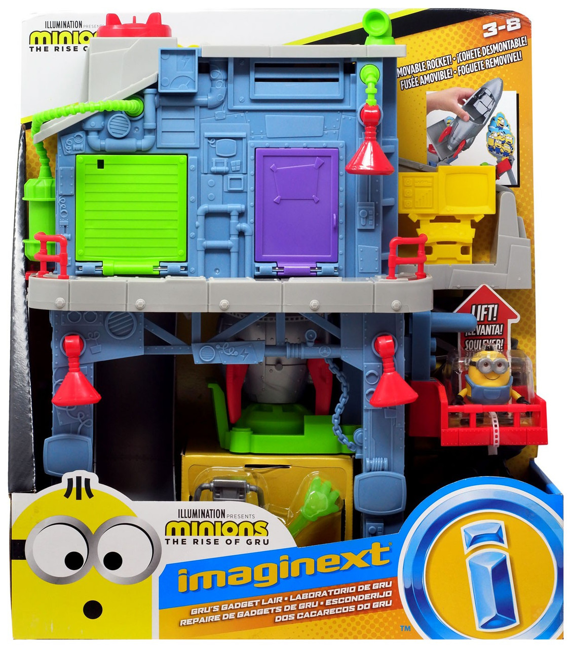 imaginext rocket