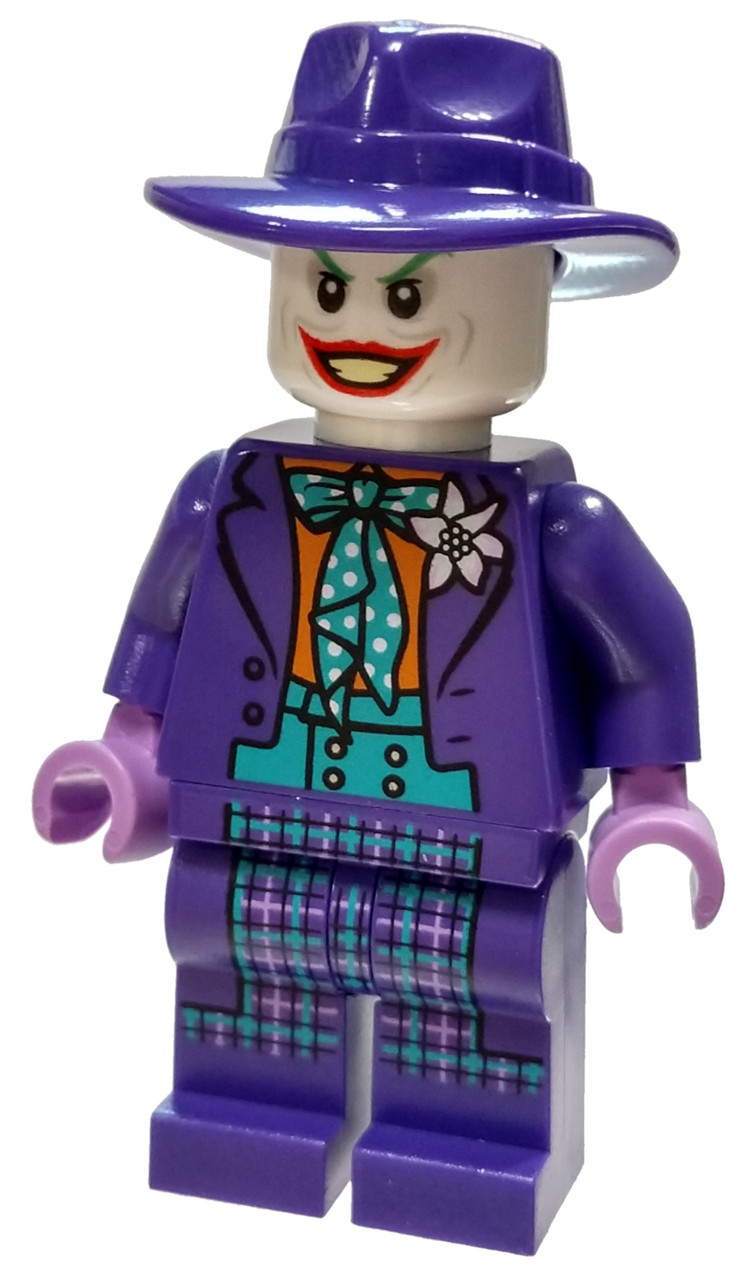 Lego Dc Universe Super Heroes Tim Burtons Batman The Joker Minifigure Dark Turquoise Bow Tie Loose Toywiz - dark purple bow tie with black buttons roblox