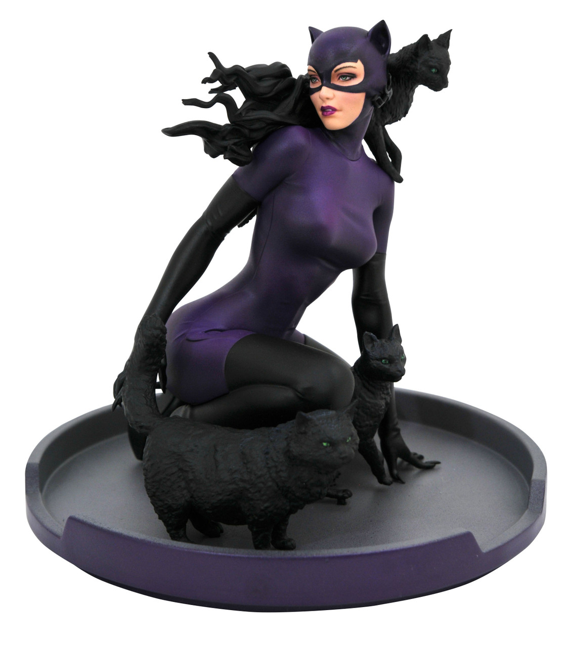 batman catwoman statue