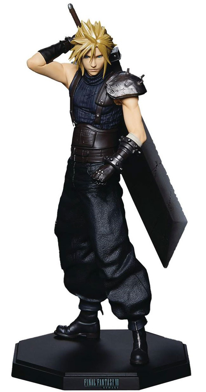 final fantasy 7 cloud statue