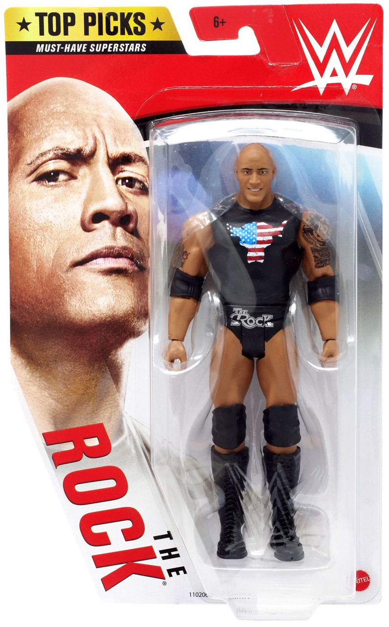 the rock wrestling doll