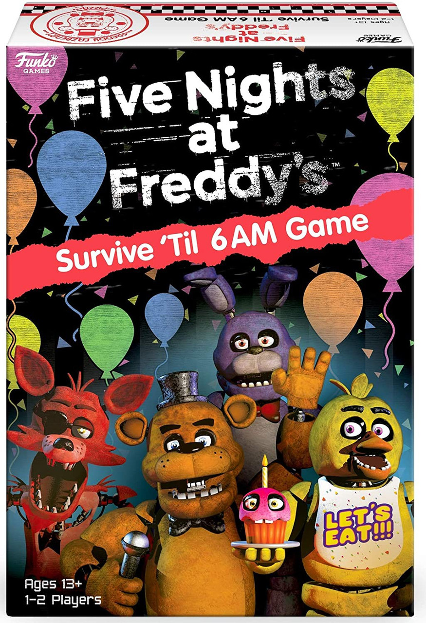 Funko Five Nights At Freddys Survive The Night Game Toywiz - ftf official jeans roblox