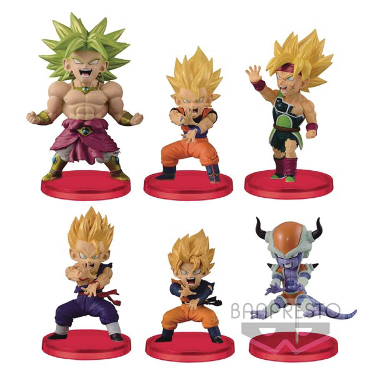 Dragon Ball Super Wcf Volume 4 2 5 Mystery Box 25 Packs Banpresto Toywiz - grand priest goku shirt roblox