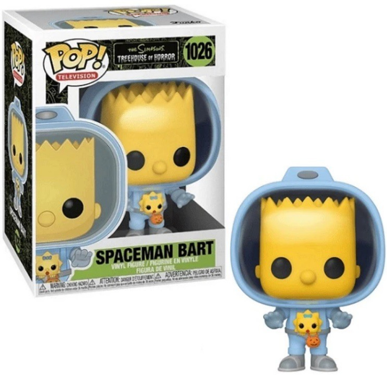 Funko The Simpsons Treehouse Of Horror Pop Animation Bart With Chestburster Maggie Vinyl Figure Toywiz