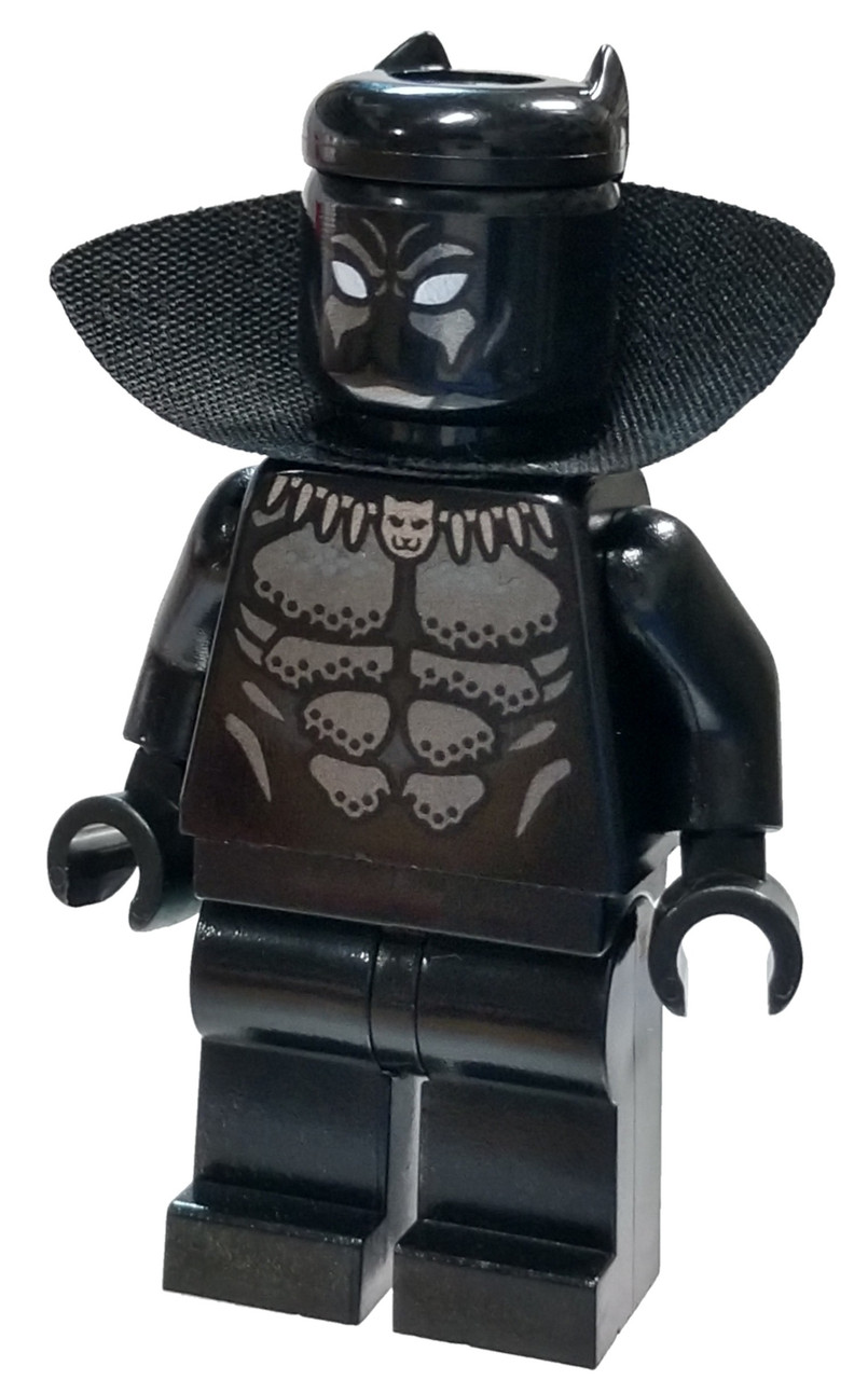 Lego Marvel Super Heroes Avengers Black Panther Collar Minifigure Loose Toywiz - black panther s mask roblox