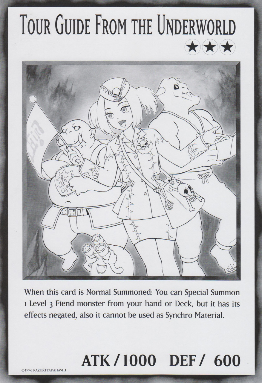 YuGiOh Duel Overload Single Card Promo Tour Guide from the Underworld