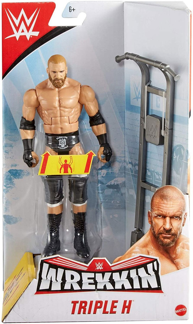 WWE Wrestling Wrekkin Triple H Action Figure Mattel Toys - ToyWiz
