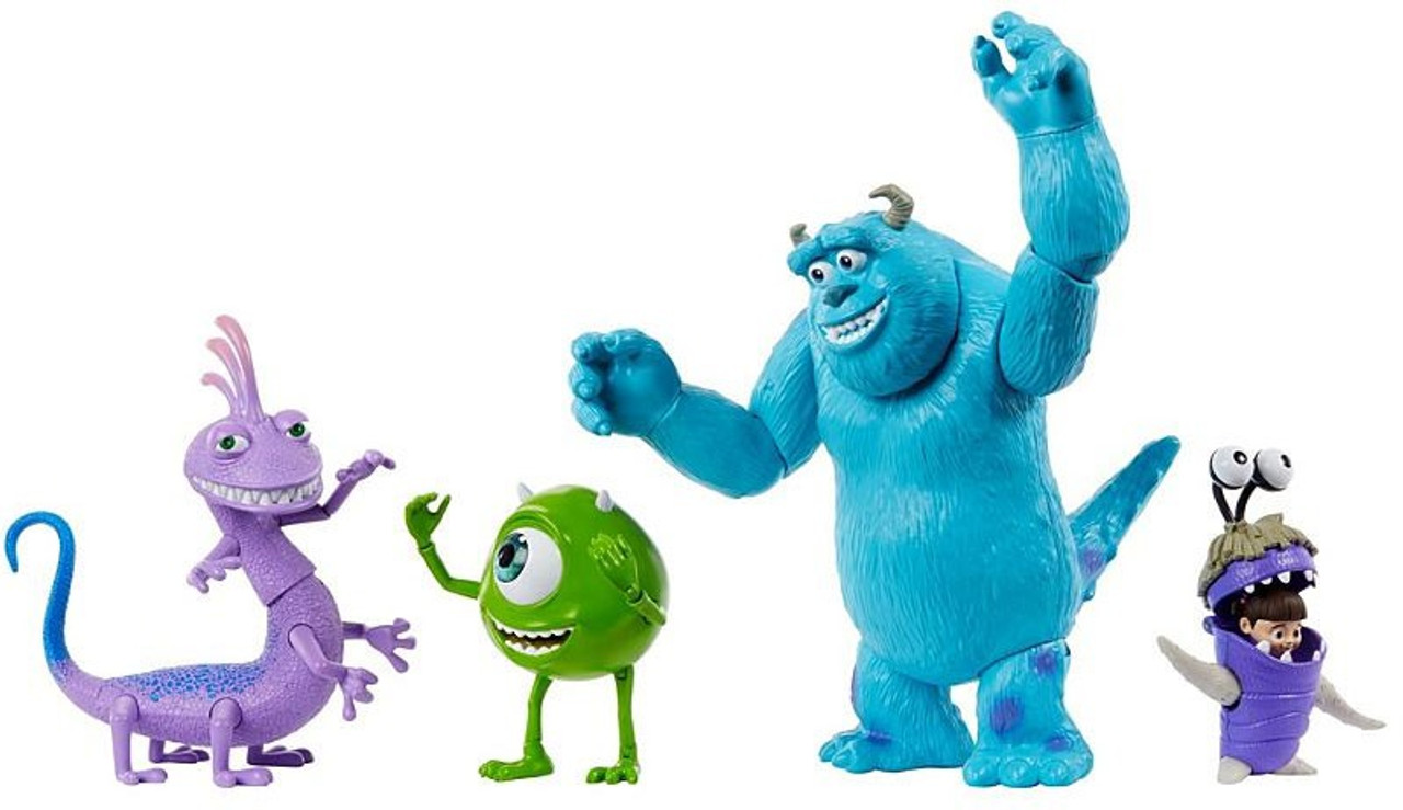 Disney Pixar Monsters Inc Scare Pack 4 Action Figure 4