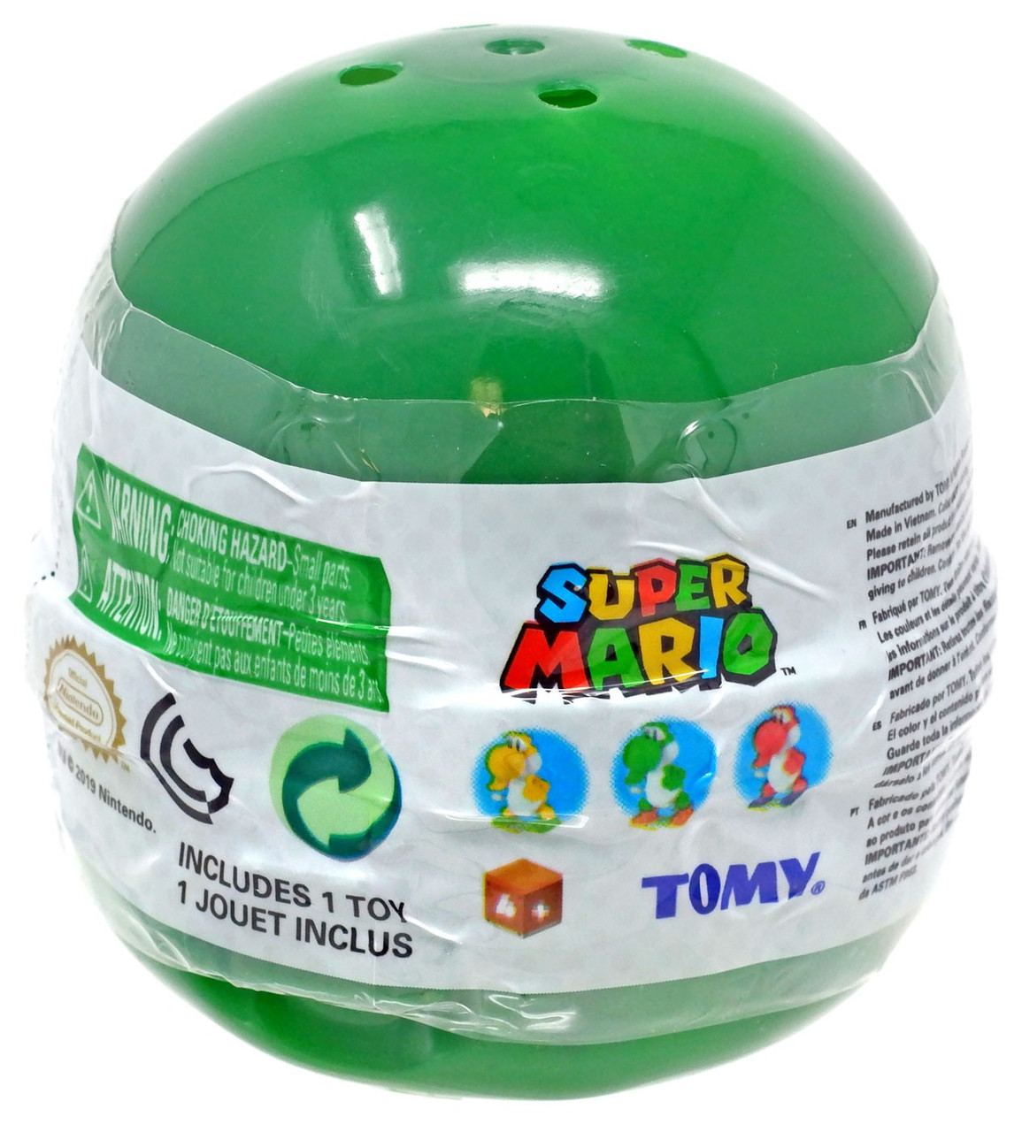 Super Mario Wind-Up Yoshi Mystery Pack 1 RANDOM Figure Tomy - ToyWiz