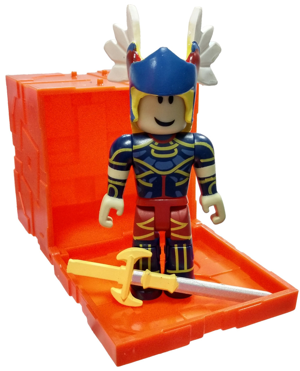 Roblox Series 6 Summoner Tycoon Valkyrie 3 Mini Figure With Orange Cube And Online Code Loose Jazwares Toywiz - roblox derby 3