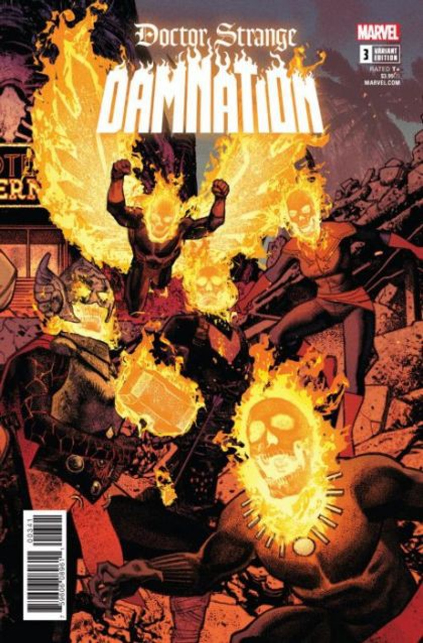 Marvel Doctor Strange Damnation Comic Book 3d Marvel Comics Toywiz