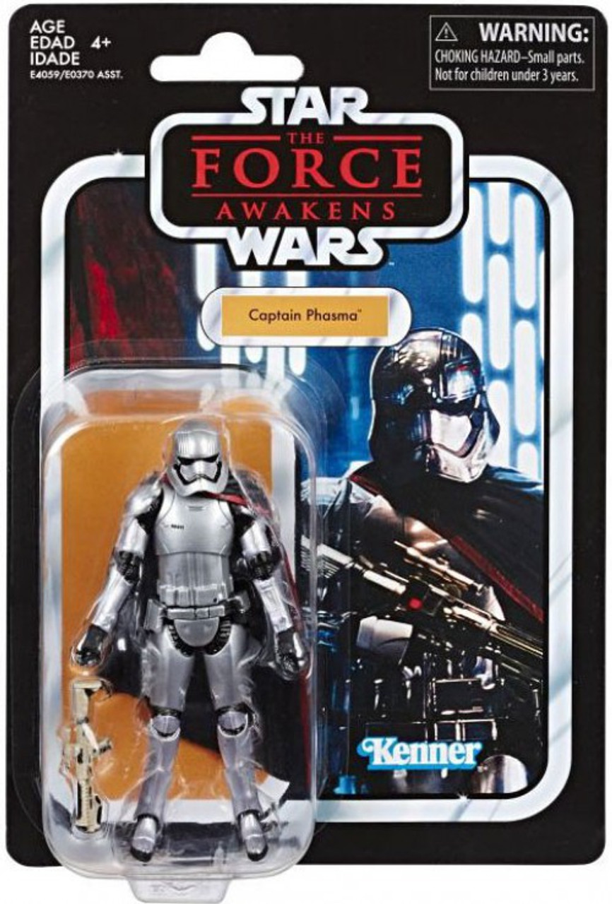 Star Wars The Force Awakens Vintage Collection Wave 22 Captain Phasma 3 75 Action Figure Damaged Package Hasbro Toys Toywiz - s captain phasma roblox