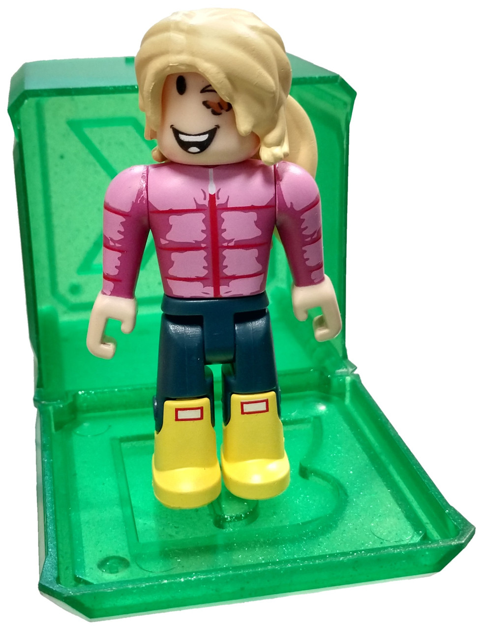 Roblox Celebrity Collection Series 4 Backpacking Campergirl 3 Mini Figure With Green Cube And Online Code Loose Jazwares Toywiz - roblox series 4 codes
