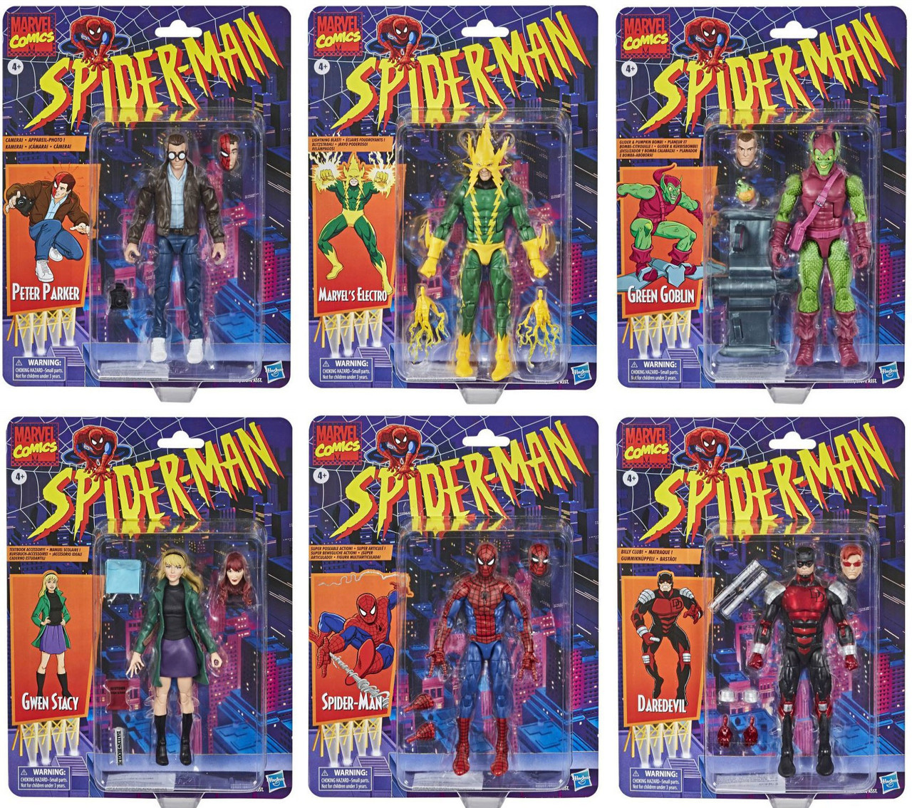 hasbro - legends of roblox multi pack 6 piezas