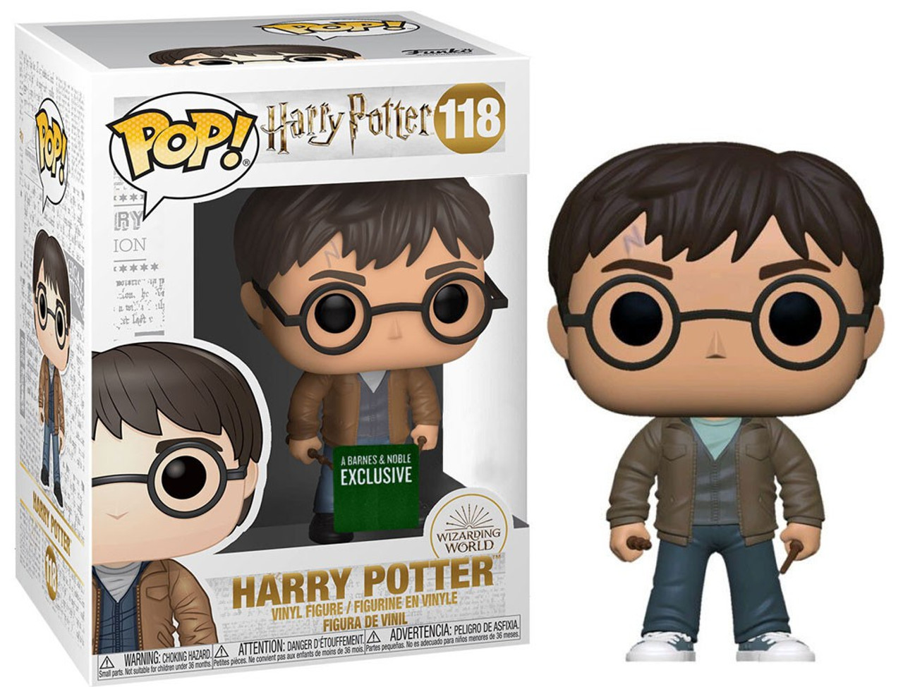 Funko MEGA Pop! Harry Potter #03 Harry Potter w/ Hedwig 18-Inch Vinyl  Figure NIB