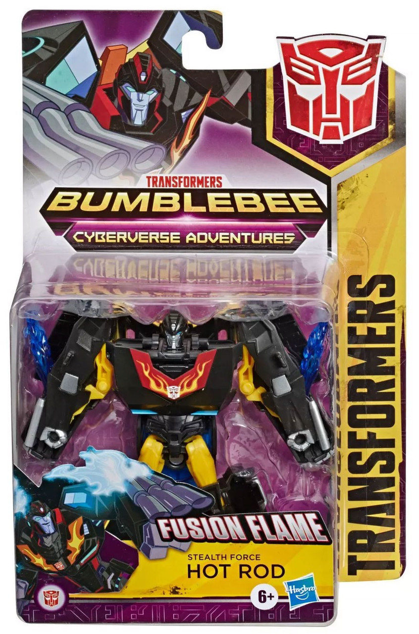 transformers cyberverse warrior class hot rod