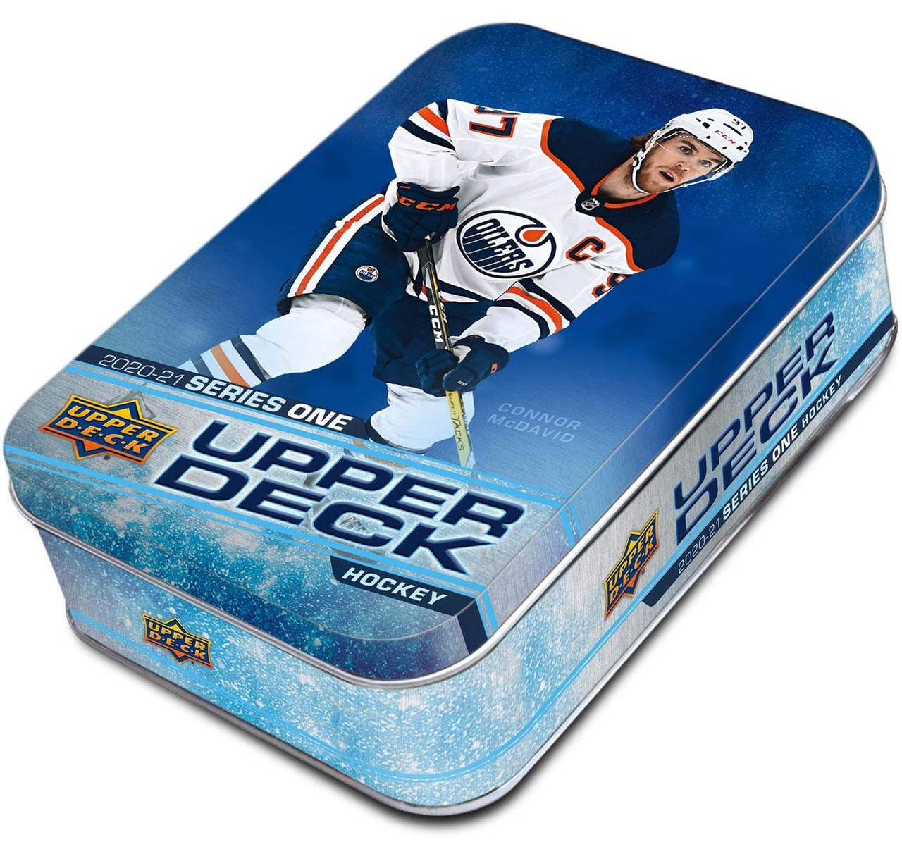NHL Upper Deck 202021 Series 1 Hockey Trading Card Collector Tin 9