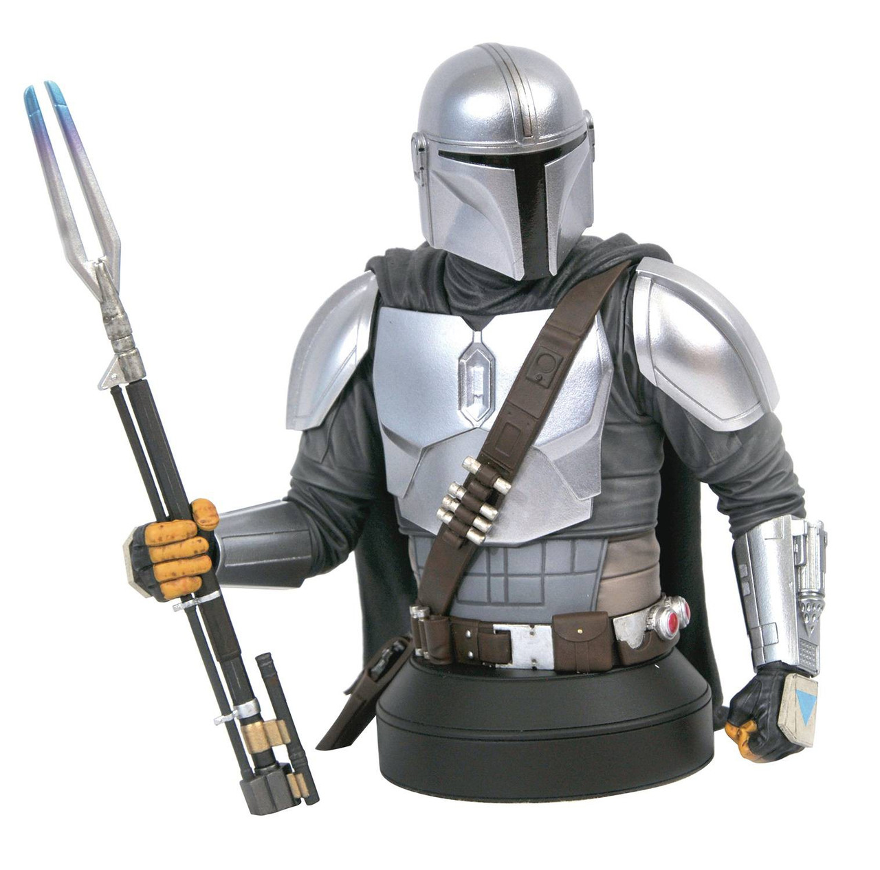 Star Wars The Mandalorian The Mandalorian Exclusive 16 Mini Bust Beskar Armor Diamond Select Toys Toywiz - jedi in armor roblox