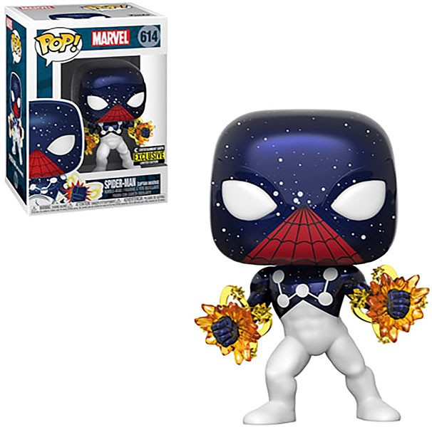 funko pop spiderman captain universe