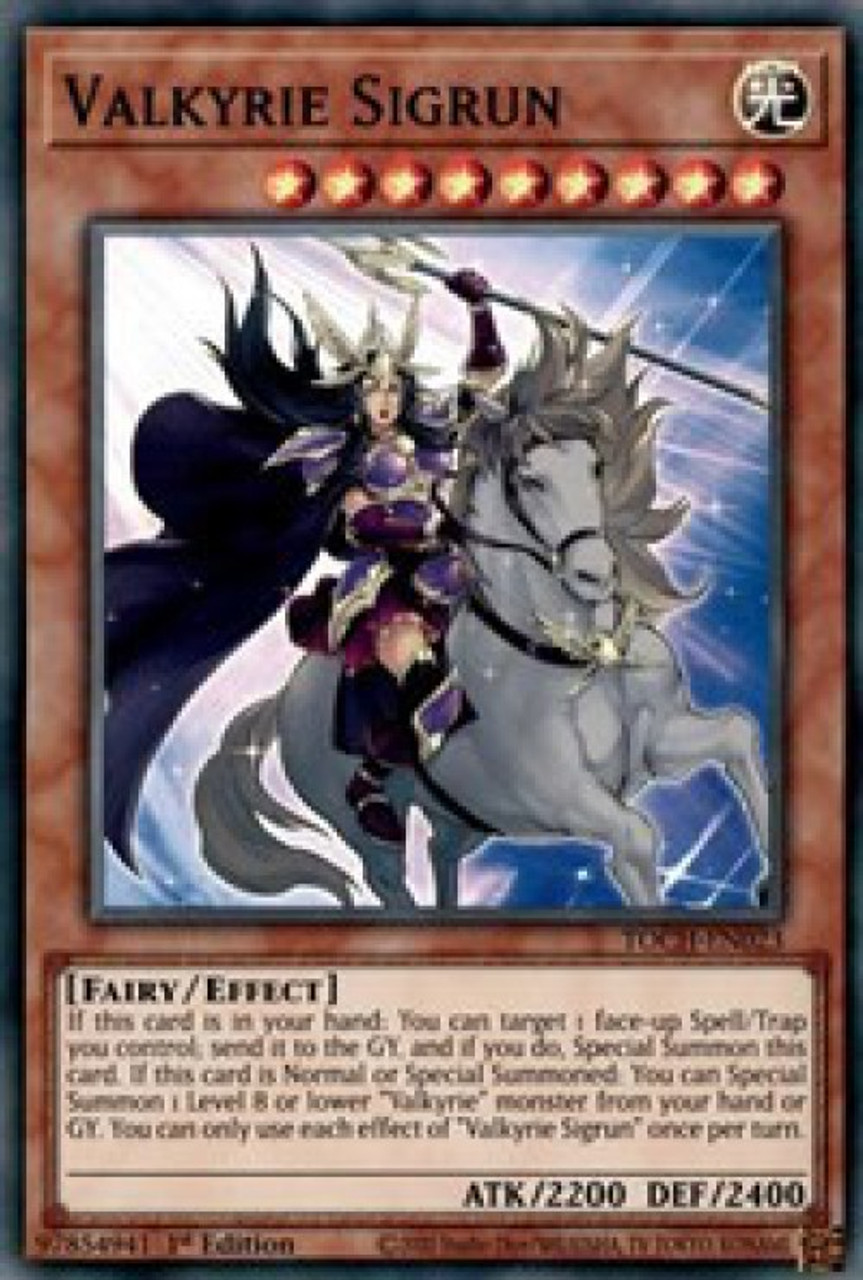 Yugioh Toon Chaos Single Card Super Rare Valkyrie Sigrun Toch En023 Toywiz - how to reset the data of a roblox game roblox myth generator