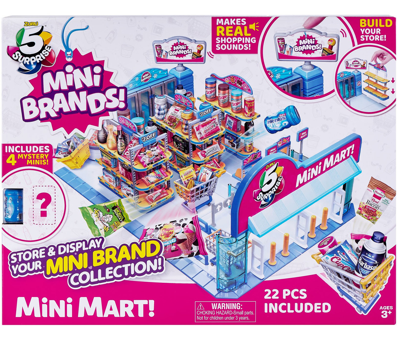 5 Surprise Mini Brands Mini Mart Playset Zuru Toys Toywiz