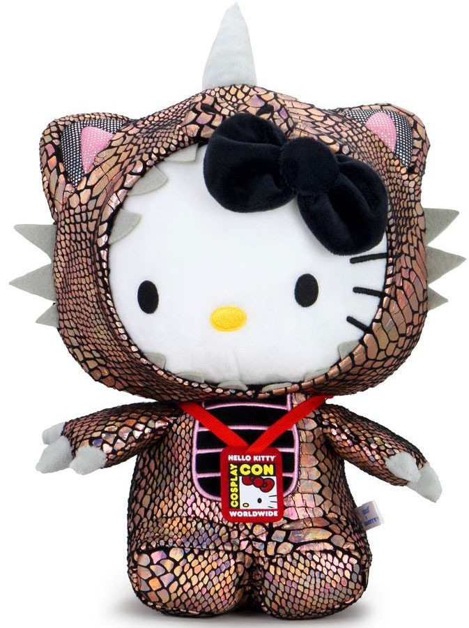 hello kitty dinosaur plush