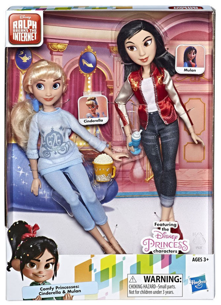 princesses from wreck it ralph 2 dolls