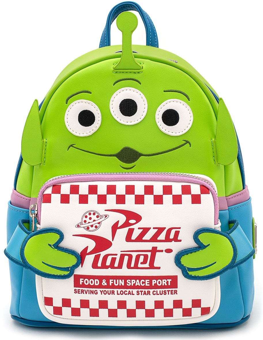 amaon kids pizza backpacks Teenage Mutant Ninja Turtles Print 17" Laptop Backpack Made from faux Saffiano leather with Pizza Planet logo lining XYMZR Backpack with Lunch Box