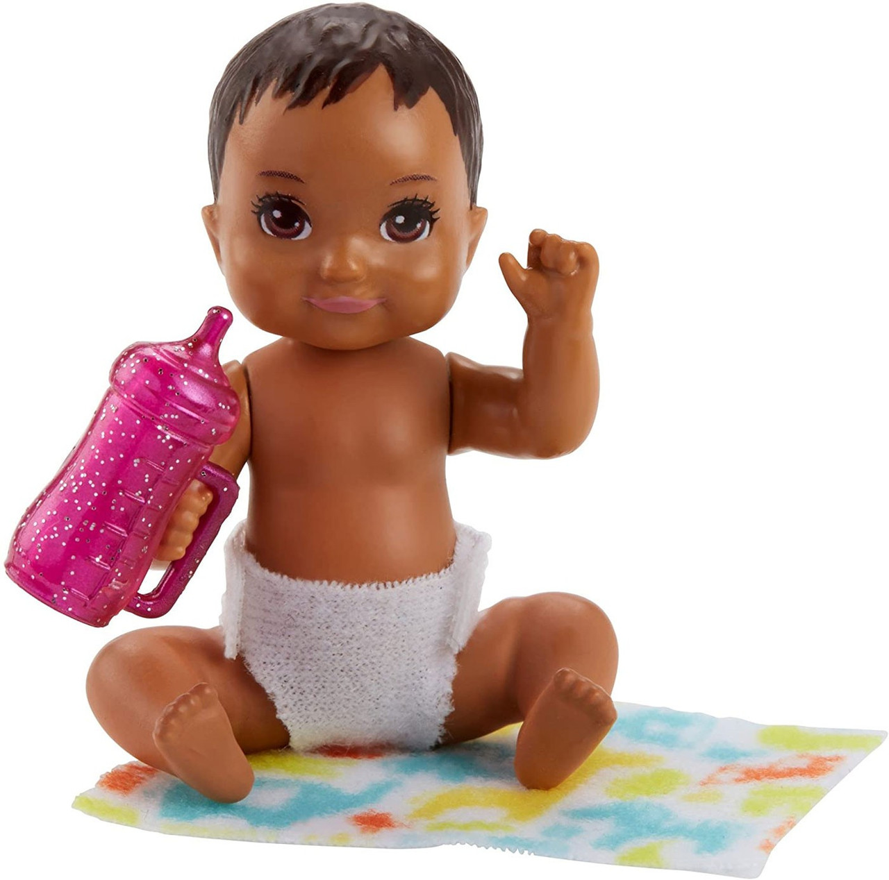 Barbie Skipper Babysitters Inc Baby Mini Doll Brown Hair Eyes Pink Bottle Mattel Toywiz Barbie Skipper Babysitters Inc Baby Mini Doll Brown Hair Eyes Pink Bottle Mattel Toywiz