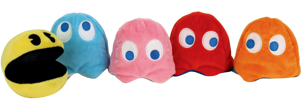 pac man inky plush