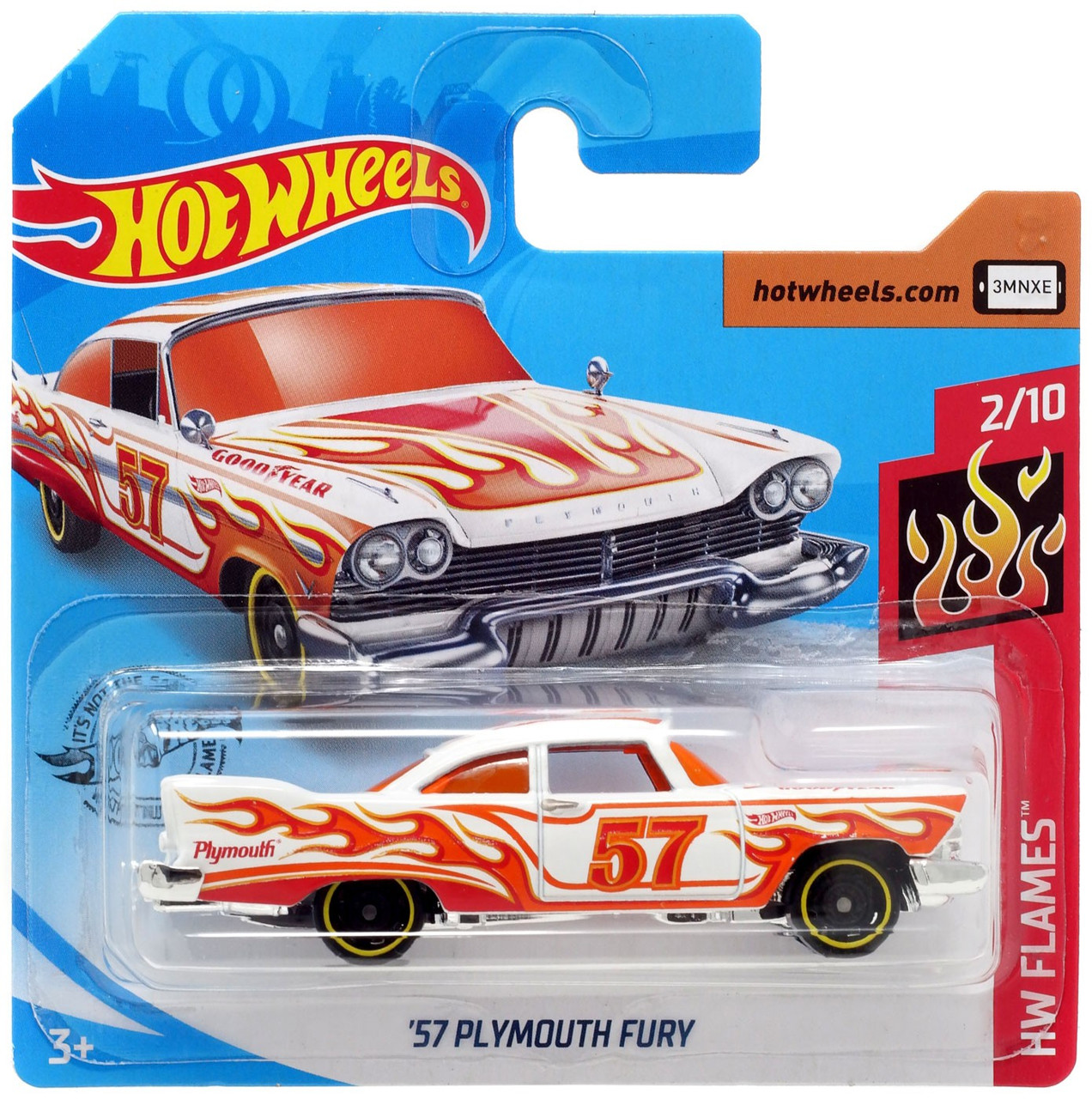 Hot Wheels Hw Flames 57 Plymouth Fury 164 Diecast Car 210 Short Card Mattel Toys Toywiz - 4 01 3 210 1 on trending roblox 2 reveal new coming 2020