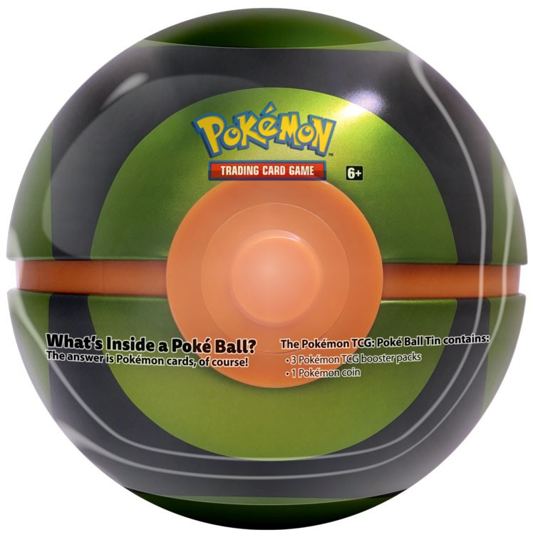 Pokemon 2020 Dusk Ball Pokeball Tin Set 3 Booster Packs Coin