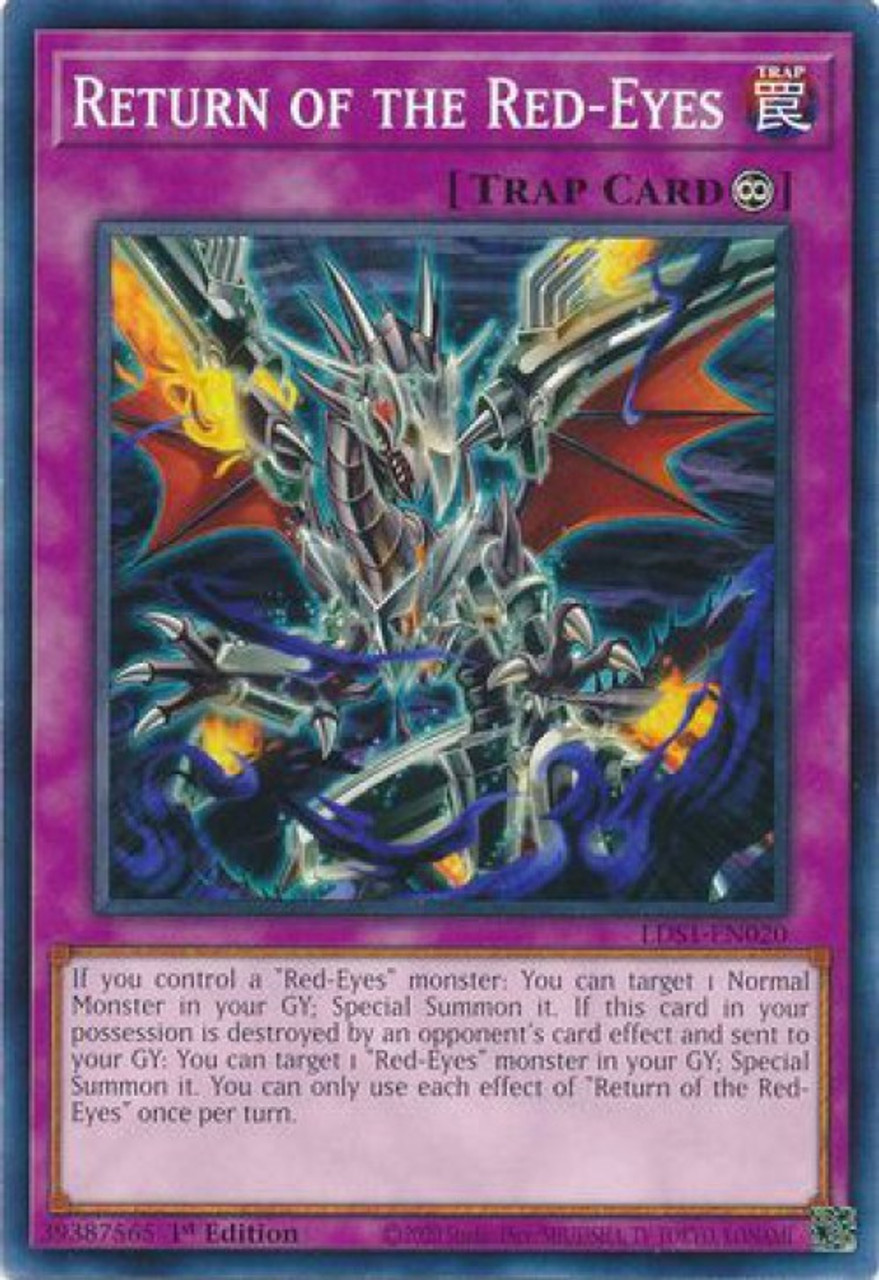 Yugioh Legendary Duelists Season 1 Single Card Common Return Of The Red Eyes Lds1 En0 Toywiz