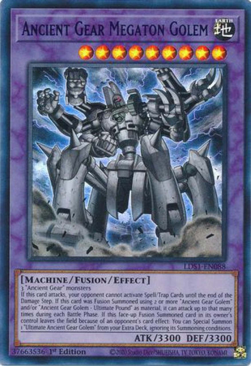 Occasion card yu gi oh fusion cogs ancients lds1-fr090 edition limitee 