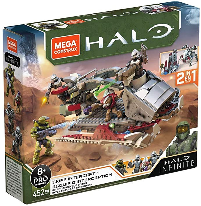 未開封 HALO Infinite ワールドオブヘイロー 2体セット 海外限定 Halo Infinite Skiff Intercept Set Includes Spartan MK VII, 2 Brute