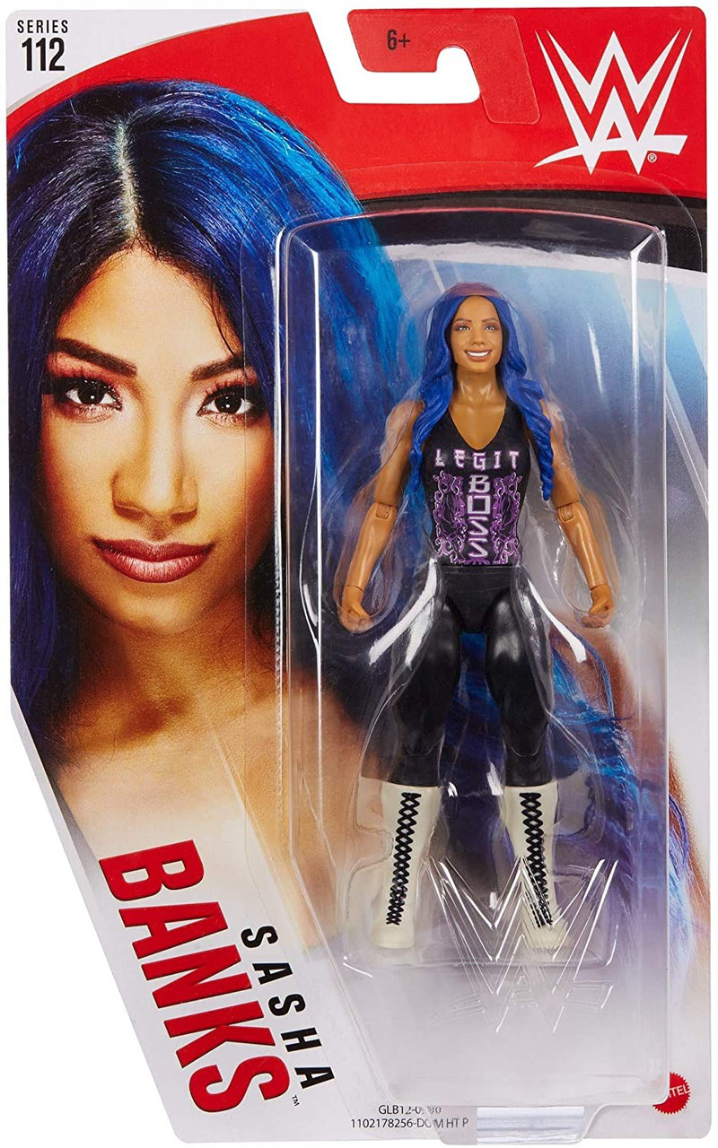 Wwe Wrestling Series 112 Sasha Banks 6 Action Figure Mattel Toys Toywiz - sasha banks jacket roblox