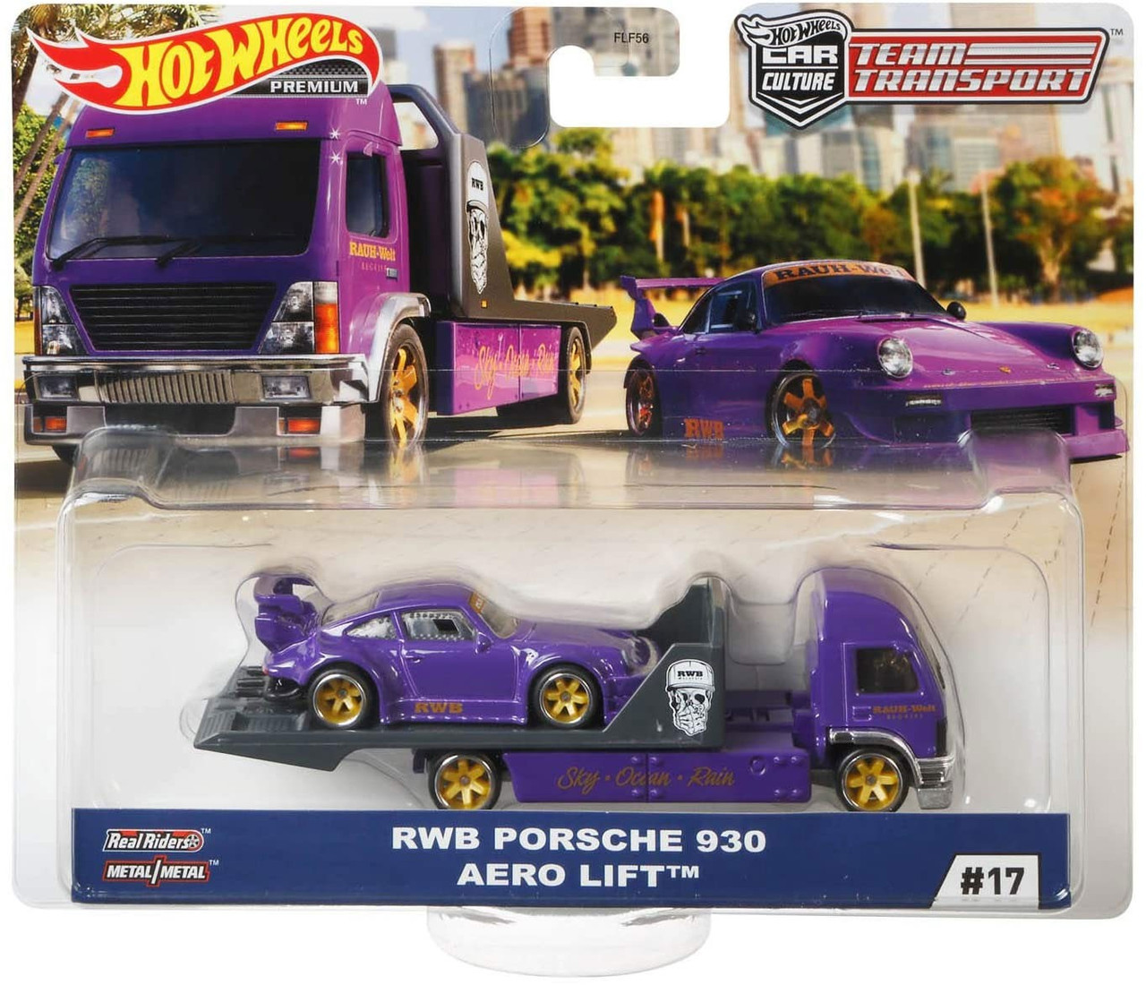 ミニカー RWB PORSCHE 930 & AERO LIFT Hot Wheels Car Culture Team Transport RWB Porsche 930 Aero Lift