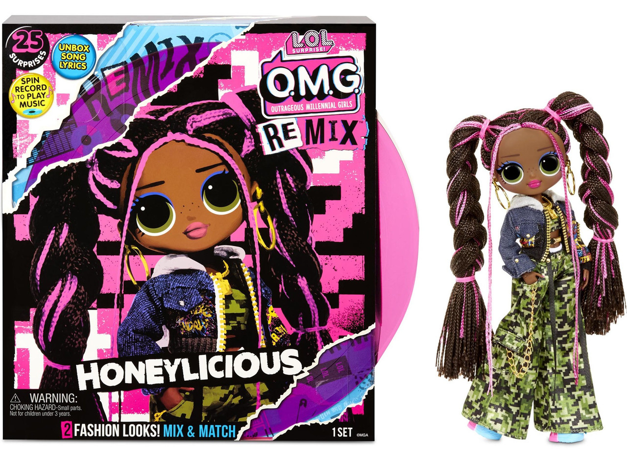 Lol Surprise Omg Remix Series Honeylicious Fashion Doll Mga