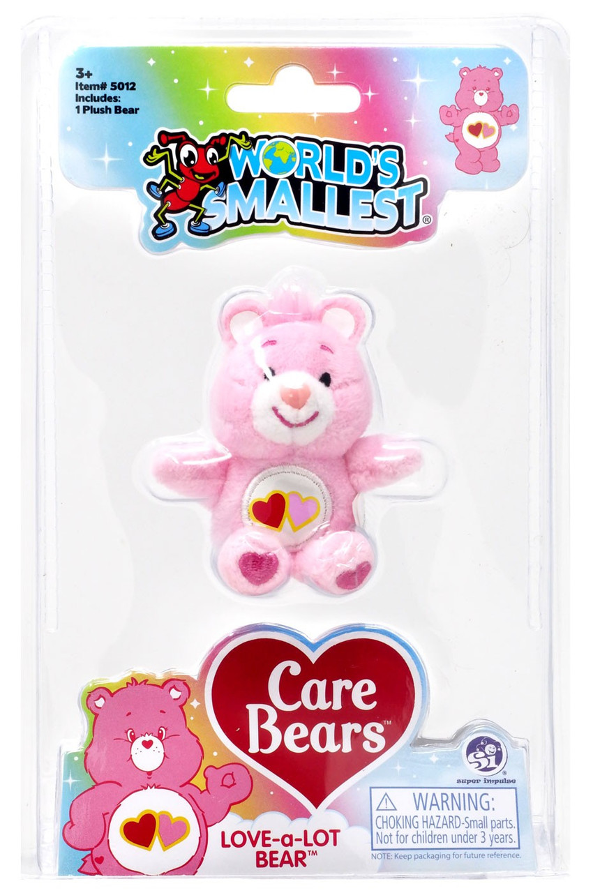 Worlds Smallest Care Bears LoveaLot Plush Super Impulse