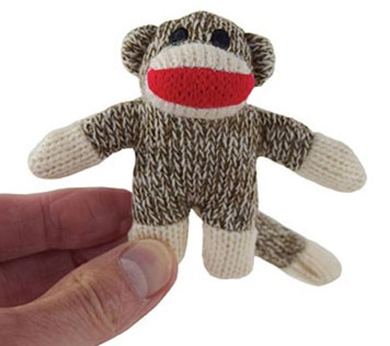 world's smallest sock monkey