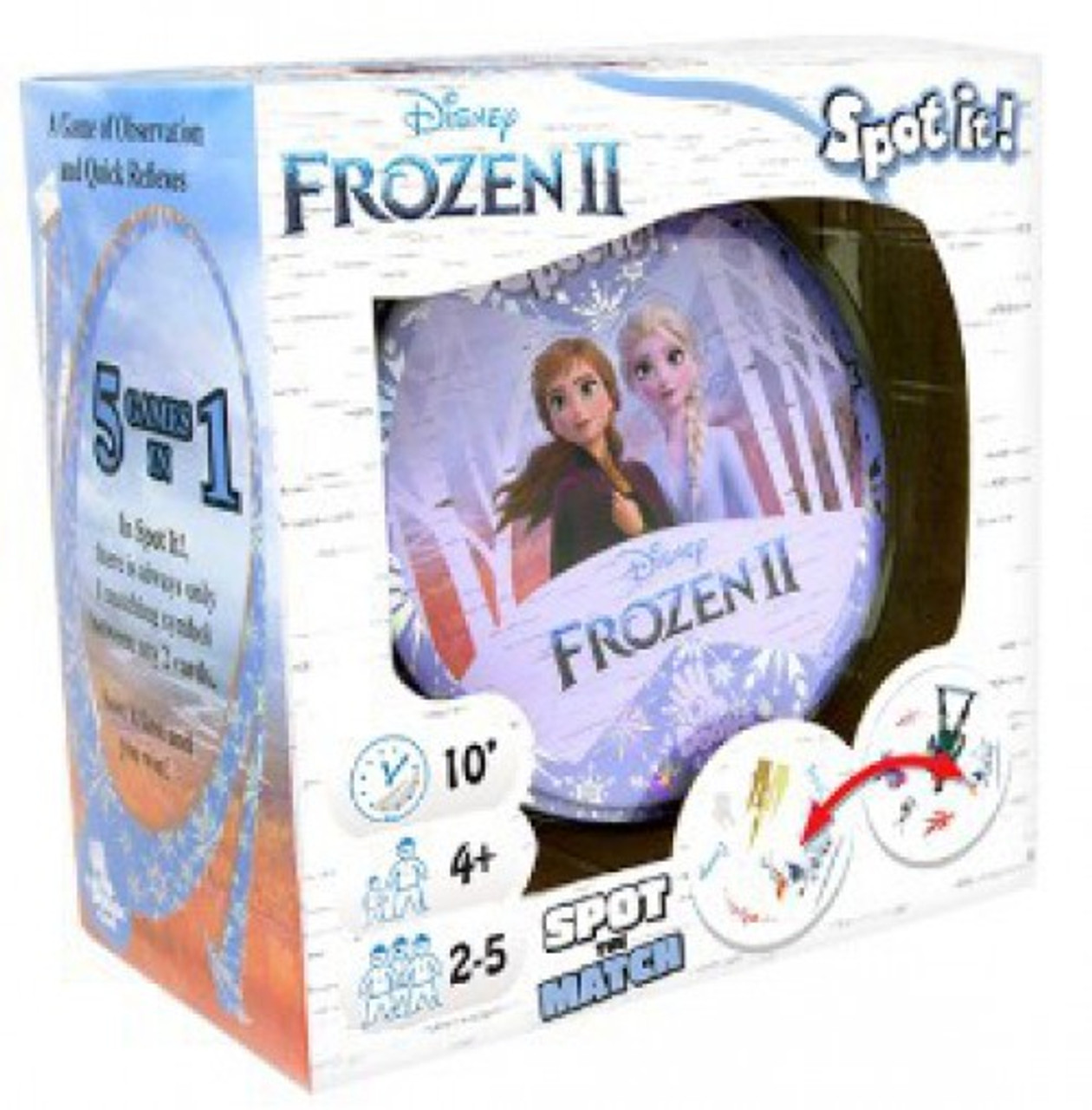 Spot It Frozen 2 Spot It Board Game Zygomatic Toywiz - roblox studio game settings freezes