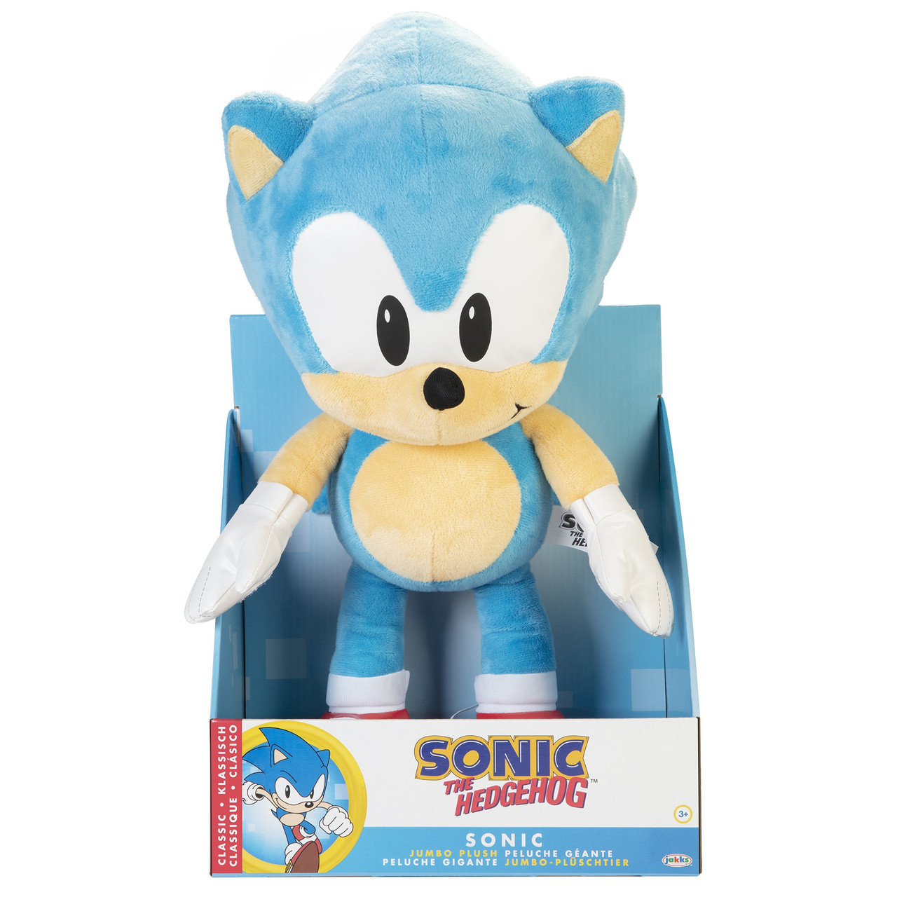 Sonic The Hedgehog Sonic Jumbo Plush Classic Jakks Pacific Toywiz - sonic halo roblox