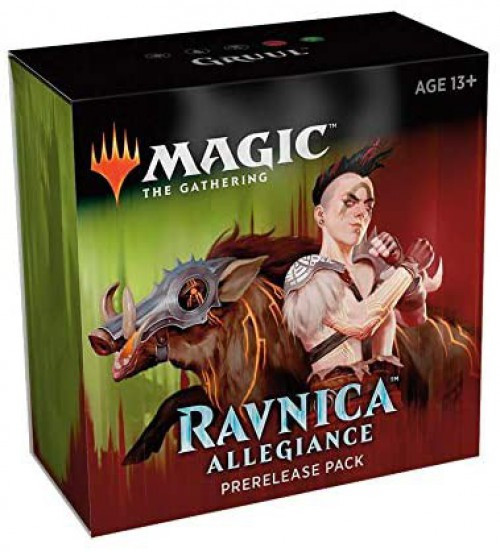 Magic The Gathering Ravnica Allegiance Gruul Red Green Prerelease