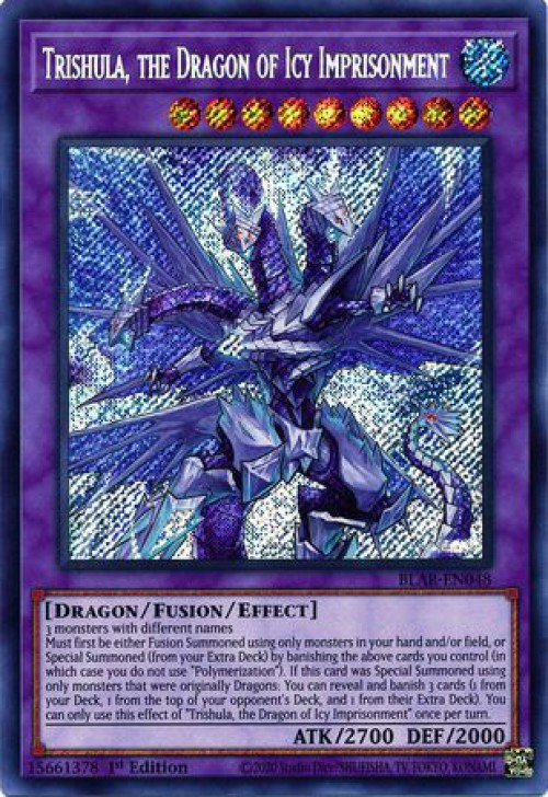 YuGiOh Battles of Legend Armageddon Single Card Secret Rare Trishula