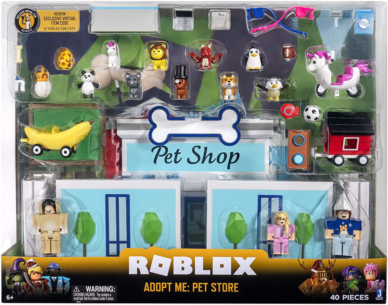 Roblox Celebrity Collection Adopt Me Pet Store Exclusive Figure Set Jazwares Toywiz - roblox assassin codes 2018 november