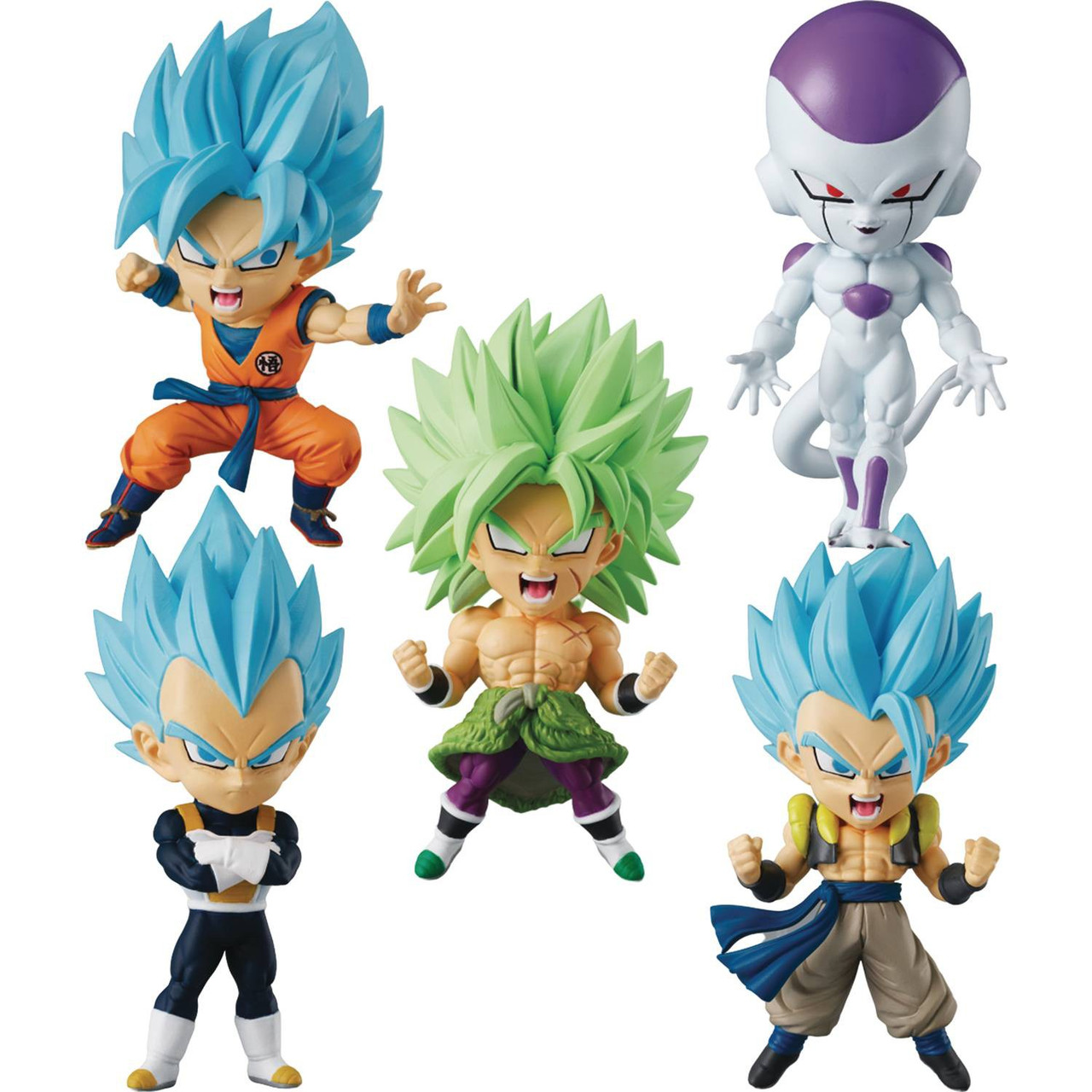 Dragon Ball Chibi Masters Frieza Ssb Goku Ssb Vegeta Ssb Gogeta Broly 3 Mini Pvc Blind Box 10 Figures Banpresto Toywiz - pin by pokemon masters on goku in 2020 roblox roblox animation roblox roblox