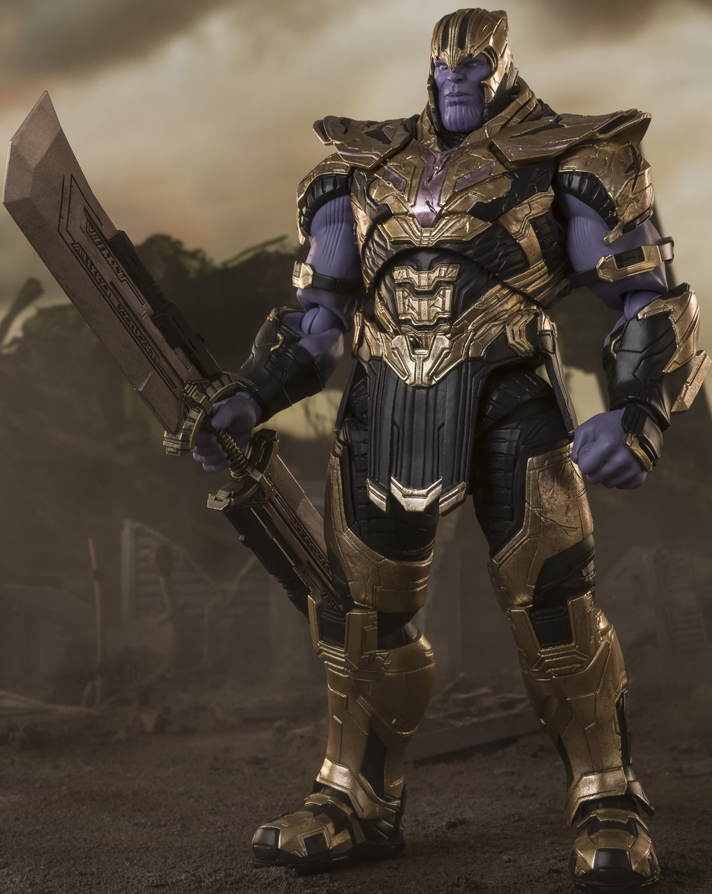 MARVEL Avengers Endgame Thanos フィギュア Marvel Avengers Endgame S.H.Figuarts Thanos 7.7 Action Figure