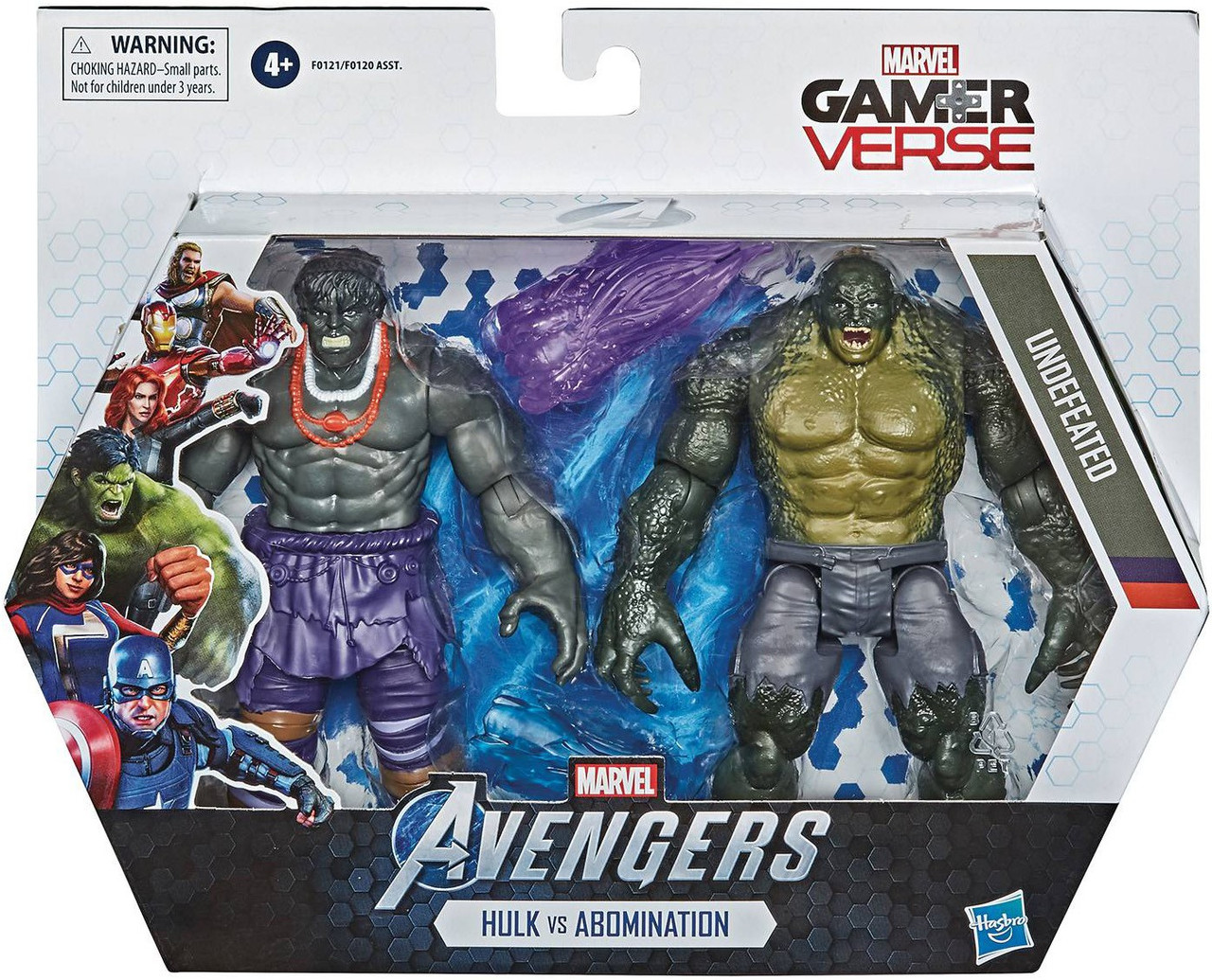 Marvel Avengers Video Game Gamerverse Hulk Abomination 6 Action Figure 2 Pack Hasbro Toys Toywiz - roblox hulk games