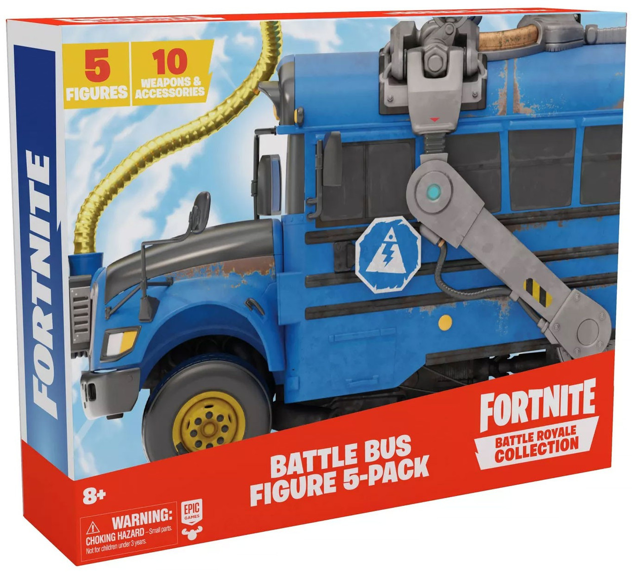 Fortnite Epic Games Battle Royale Collection Battle Bus 2 Mini
